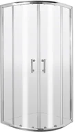 Kabiny prysznicowe - Jasmin Plus Kabina prysznicowa półokrągła 80x80 cm KTJ_052P - miniaturka - grafika 1