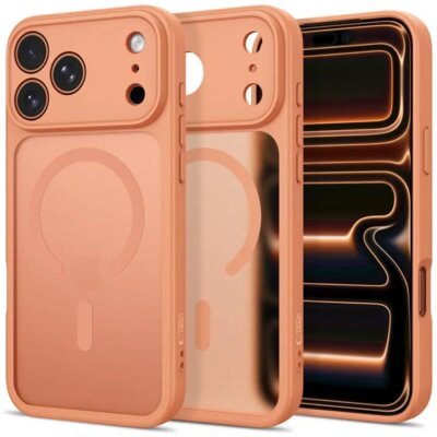 Etui TECH-PROTECT BasicMag MagSafe do Apple iPhone 17 Pro Max/18 Pro Max Pomarańczowy
