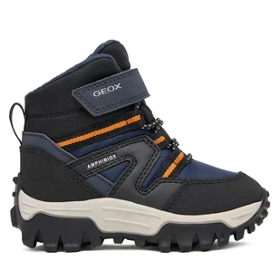 Śniegowce Geox J Himalaya B Abx J46FRD 050FU C0659 M Granatowy - Buty dla chłopców - miniaturka - grafika 1