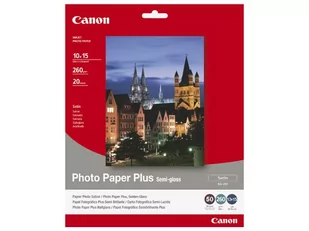 Canon Papier 20x25 260g Papier fotograficzny Plus Semi-glossy SG201 20 1686B018 - Papier do drukarek - miniaturka - grafika 2