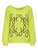 Swetry damskie - ONLY Sweter w kolorze żółtym - miniaturka - grafika 1