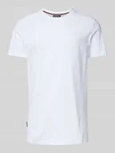 Koszulki męskie - T-shirt z wyhaftowanym logo - miniaturka - grafika 1