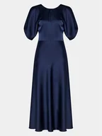 Sukienki - Imperial Sukienka koktajlowa AEAGGBA Niebieski Regular Fit - miniaturka - grafika 1