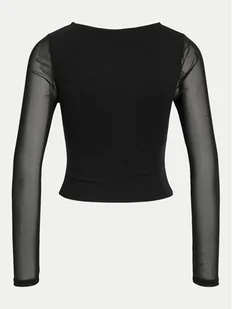 Noisy May Bluzka Belice 27033474 Czarny Slim Fit - Bluzki damskie - miniaturka - grafika 1