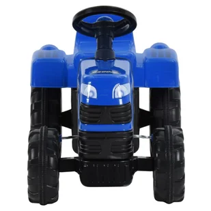 shumee Traktor dziecięcy z pedałami niebieski - Jeździki dla dzieci - miniaturka - grafika 1