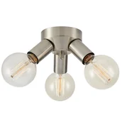 Lampy sufitowe - Metalowa lampa sufitowa Mazzo 108551 Markslojd nowoczesna potrójna nikiel - miniaturka - grafika 1