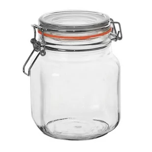 Słoik / pojemnik szklany patentowy BELA 1l 124287 - Pojemniki kuchenne - miniaturka - grafika 1