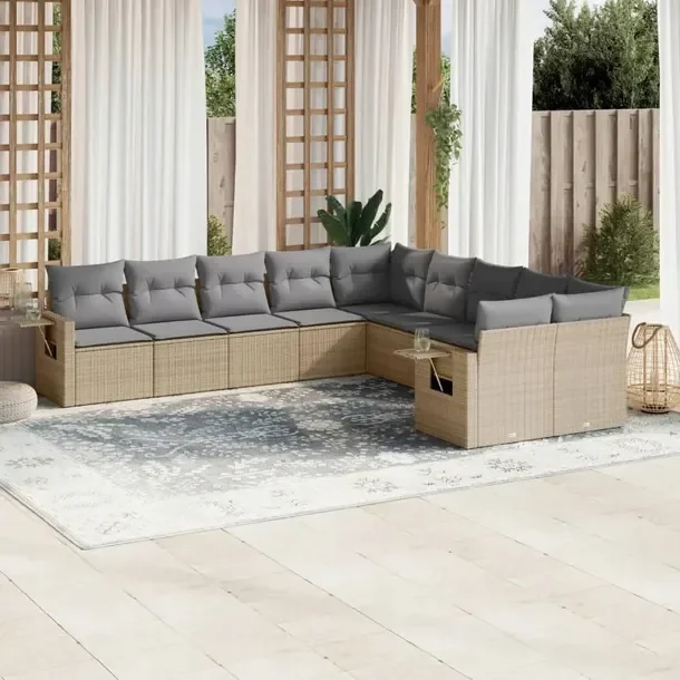 Zestaw Mebli Ogrodowych Komplet Wypoczynkowy Na Taras Balkon Ogród Rattan