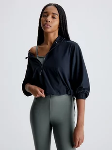 Wiatrówka damska Calvin Klein 00GWS3O500 XL Czarna (8720107266667) - Kurtki damskie - miniaturka - grafika 1