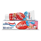 Pasty do zębów - Aquafresh Splash Pasta do zębów z fluorkiem 50 ml - miniaturka - grafika 1