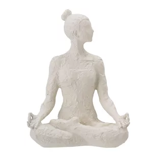 Biała figurka dekoracyjna Bloomingville Adalina, wys. 24 cm - Figurki dekoracyjne - miniaturka - grafika 1