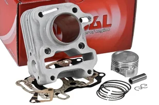 Cylinder Kit Airsal Sport 63cc, Peugeot / SYM 50 4T (XS1P39QMB) (bez głowicy) - Części motocyklowe - miniaturka - grafika 1