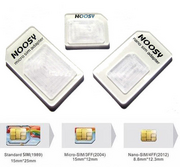 Noosy zestaw adapterów Nano Micro Sim