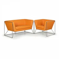 Sofy i kanapy - B2B Partner Fotel NET, pomarańczowy XP-149 H14-1 SEAT - miniaturka - grafika 1