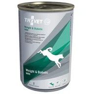 Mokra karma dla psów - Trovet WRD Weight&Diabetic 400g - miniaturka - grafika 1