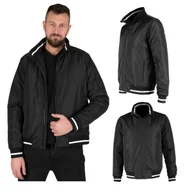 Kurtki męskie - Kurtka męska czarna zimowa CAPRI Captain Mike 4XL - miniaturka - grafika 1