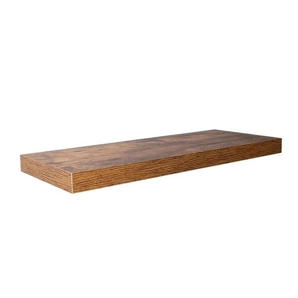 Półka Wisząca Ścienna Na Książki Samowisząca 60 Cm Hylly Palone Drewno Mdf
