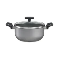 Garnki - Garnek z pokrywką 20 cm GREY - miniaturka - grafika 1