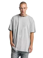 Koszulki męskie - Urban Classics Męski T-shirt Heavy Oversized Tee z zakrytymi ramionami, z grubego materiału dżersejowego, dostępny w ponad 10 kolorach, rozmiar S do 5XL, szary, M - miniaturka - grafika 1