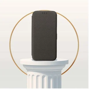 Kabura FOLIO Side Magnet do SAMSUNG A26 5G brązowy - Etui i futerały do telefonów - miniaturka - grafika 1