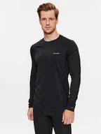 Pozostała odzież narciarska - Columbia Bielizna termoaktywna górna Midweight Stretch Long Sleeve Top Czarny Regular Fit - miniaturka - grafika 1