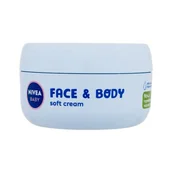 Kremy dla dzieci - Nivea Baby Face & Body Soft Cream krem do twarzy na dzień 200 ml dla dzieci - miniaturka - grafika 1
