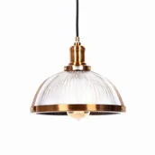 Lampy sufitowe - Lumina Deco Deco LAMPA WISZĄCA LOFT MOSIĘŻNA BRICO LDP 173-260 (MD) - miniaturka - grafika 1