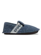 Kapcie damskie - Crocs Kapcie "Classic" w kolorze niebieskim - miniaturka - grafika 1