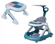 Chodziki - CHODZIK DLA DZIECI PCHACZ STOLIK 3w1 MATA POD NOGI DASZEK PRZECIWSŁONECZNY - miniaturka - grafika 1