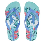 Buty dla dziewczynek - Japonki Ipanema 83484 Zielony - miniaturka - grafika 1
