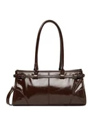 Torebki damskie - JENNY Torebka C-JNY-M-001-08 Brązowy - miniaturka - grafika 1