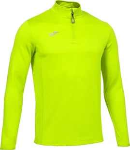 Bluza męska do biegania Joma Running Night żółty neon 102241.060 M - Bluzy męskie - miniaturka - grafika 1