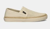 Mokasyny męskie - Męskie mokasyny espadryle kremowe siatkowane Scotch & Soda Izomi r.42 - miniaturka - grafika 1