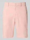 Spodenki męskie - Bermudy o kroju regular fit z mieszanki bawełny - miniaturka - grafika 1