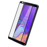 Szkła hartowane na telefon - Zabezpieczenie ekranu do Samsunga Galaxy A7 2018, szkło hartowane z czarnymi krawędziami - miniaturka - grafika 1