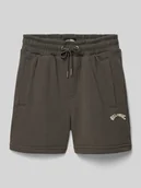 Spodnie i spodenki dla chłopców - Szorty z dzianiny dresowej z elastycznym pasem - miniaturka - grafika 1