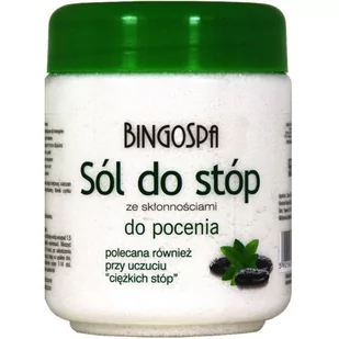 BingoSpa Sól do stóp ze skłonnościami do pocenia - Pielęgnacja stóp - miniaturka - grafika 1