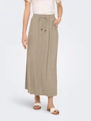 Spódnice - ONLY Spódnica w kolorze szarobrązowym - miniaturka - grafika 1