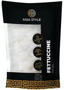 Makaron Konjac, Fettuccine 270G - Asia Style - Makaron - miniaturka - grafika 1