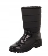 Śniegowce damskie - Beck Śniegowce Zimowe Młodzieżowe Czarne Wsuwane 41 Joa - miniaturka - grafika 1