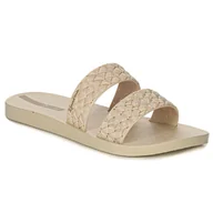 Klapki i japonki damskie - Ipanema Klapki damskie Renda II Fem Beige/ Glitter Beige beżowe-39 - miniaturka - grafika 1
