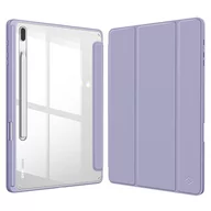 Etui do tabletów - FINTIE Hybrydowe smukłe etui do Samsung Galaxy Tab S8 Plus / S8+ 2022/S7 FE 2021/S7 Plus 2020 12,4 cala z uchwytem na długopis S, odporne na wstrząsy etui z przezroczystą tylną powłoką, automatyczne - miniaturka - grafika 1