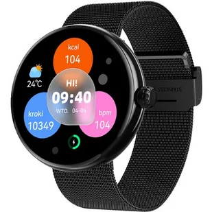 FOREVER Forevive 5 SB-365 Czarny - Smartwatch - miniaturka - grafika 1