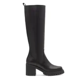 Kozaki damskie - Kozaki Badura GATE-I23 28119RO Czarny - miniaturka - grafika 1