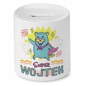 Skarbonki - Skarbonka 330 ml Dla Wojtka Syna Dziecka Prezent z Nadrukiem ze Zdjęciem - miniaturka - grafika 1