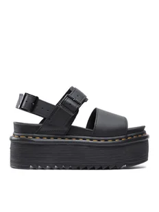 Dr. Martens Sandały Voss Quad 26725001 Czarny - Sandały damskie - miniaturka - grafika 1