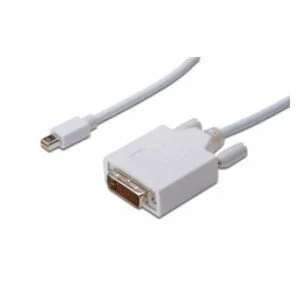 Assmann Kabel DisplayPort 1.1a mini DP-DVI TypA MM1 m [AK-340305-010-W] - Kable komputerowe i do monitorów - miniaturka - grafika 3