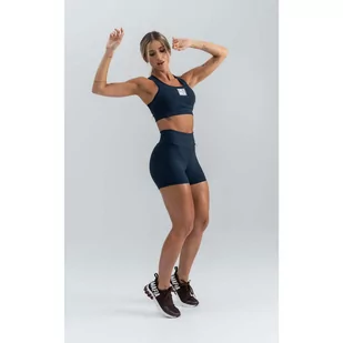 Biustonosz sportowy LABELLAMAFIA SPORTS BRA GO ON NAVY - Bielizna sportowa damska - miniaturka - grafika 4
