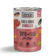 Mokra karma dla psów - MAC's DOG Wołowina i dynia 6x400 g - miniaturka - grafika 1