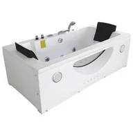 Wanny z hydromasażem - Hydrosan Wanna z hydromasażem prostokątna podgrzewacz wody Levante 659 180x90 cm - miniaturka - grafika 1